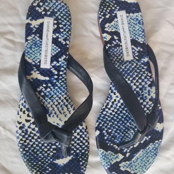 Diane Von Furstenberg, Sandal,  new w/ box sz 6M - Picture 2 of 3